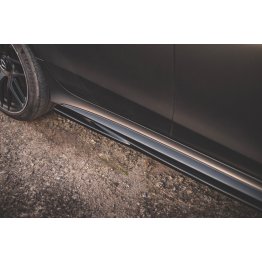 Накладки сплиттеры на пороги на Mercedes AMG GT 53 4D Coupe